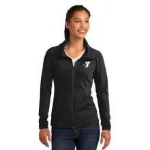 Ladies Sport-Wick® Stretch Full-Zip Jacket - Embroidered