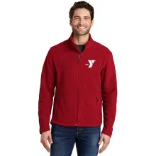 Mens Fleece Jacket - Embroidered